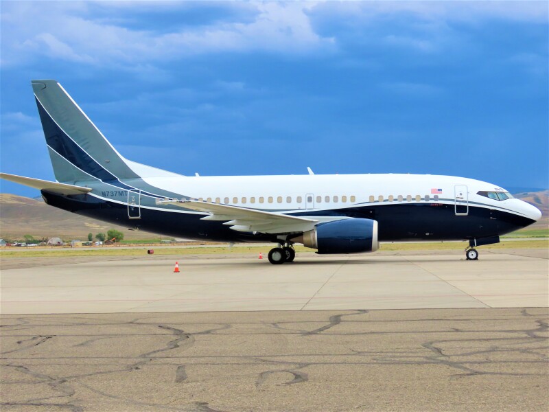 Photo of N737MT - Montex Drilling Boeing 737-500 at GUC on AeroXplorer Aviation Database