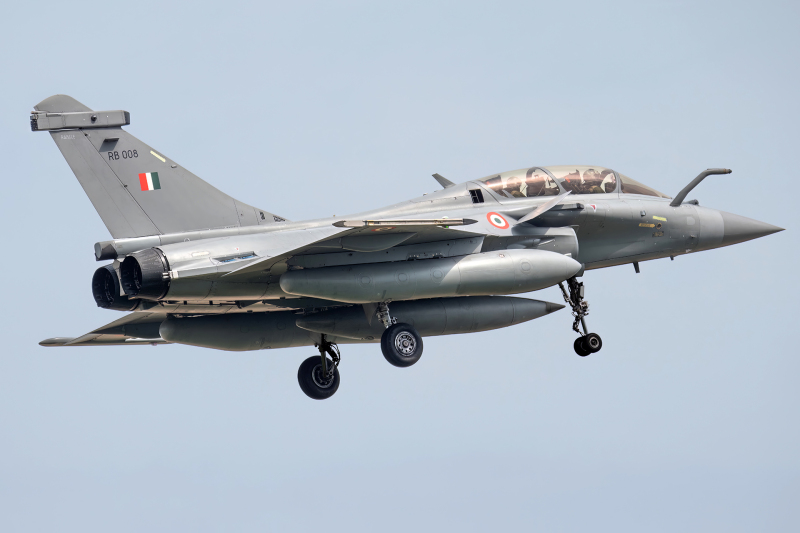 Photo of RB008 - Indian Air Force Dassault Rafale DH at DOV on AeroXplorer Aviation Database