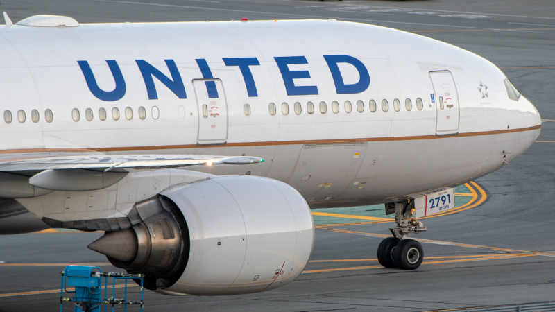Photo of N791UA  - United Airlines Boeing 777-200 at SFO on AeroXplorer Aviation Database