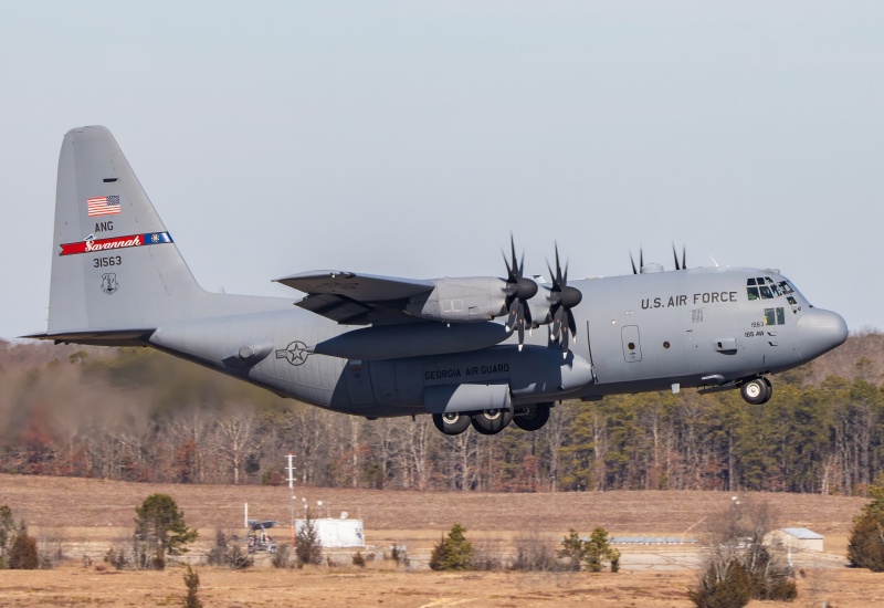 Photo of 93-1563 - USAF - United States Air Force Lockheed C-130H Hercules at ACY on AeroXplorer Aviation Database