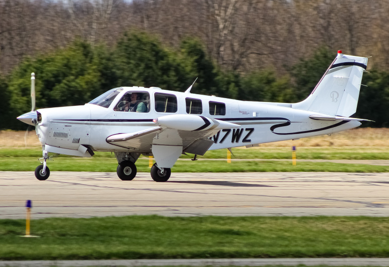 Photo of N7WZ - PRIVATE  Beechcraft bonanza  at I69 on AeroXplorer Aviation Database
