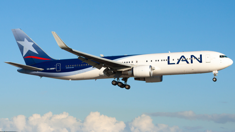 Photo of CC-BDB - Latam Cargo Boeing 767-300ER at MIA on AeroXplorer Aviation Database