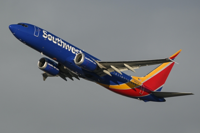 Photo of N8814K - Southwest Airlines Boeing 737 MAX 8 at LAX on AeroXplorer Aviation Database
