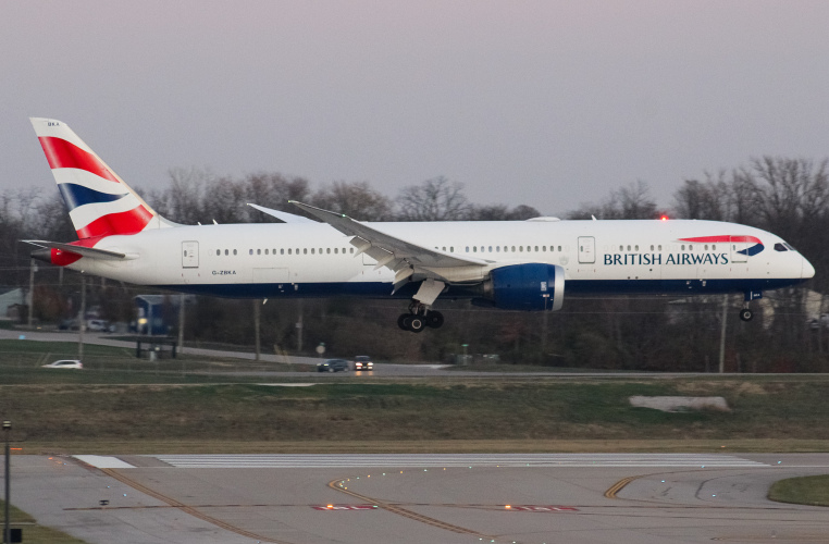 Photo of G-ZBKA - British Airways Boeing 787-9 at CVG on AeroXplorer Aviation Database