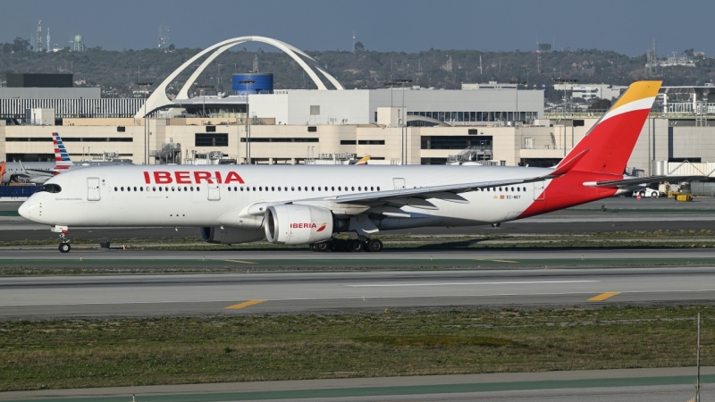 Photo of EC-NGT - Iberia Airbus A350-900 at LAX on AeroXplorer Aviation Database