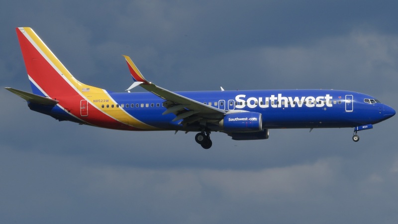 Photo of N8523W - Southwest Airlines Boeing 737-800 at MCO on AeroXplorer Aviation Database