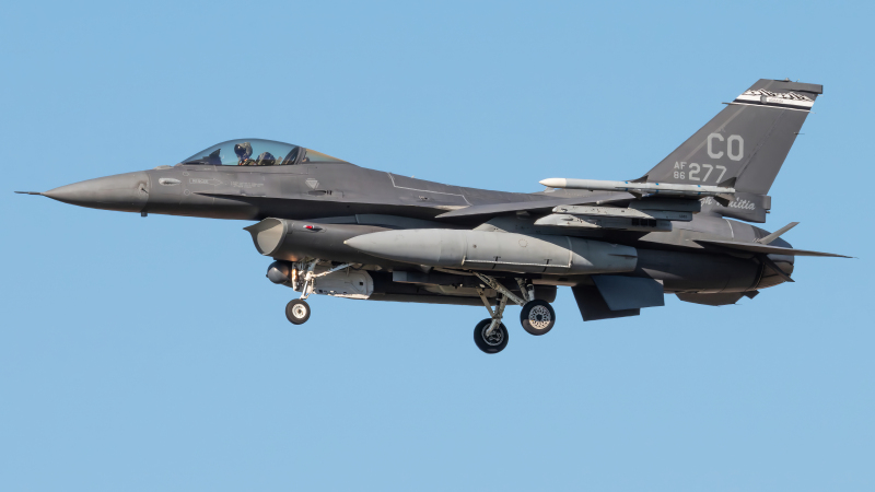 Photo of 86-0277 - USAF - United States Air Force General Dynamics F-16 Fighting Falcon at ADW on AeroXplorer Aviation Database