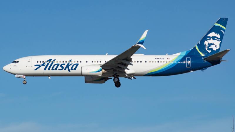 Photo of N467AS - Alaska Airlines Boeing 737-900ER at SJC on AeroXplorer Aviation Database