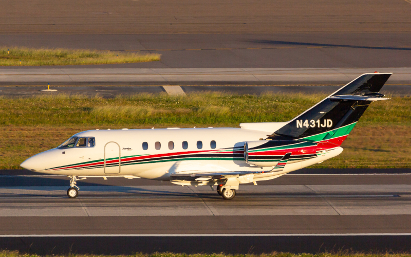 Photo of N431JD - PRIVATE Beechcraft Hawker 900XP at TPA on AeroXplorer Aviation Database