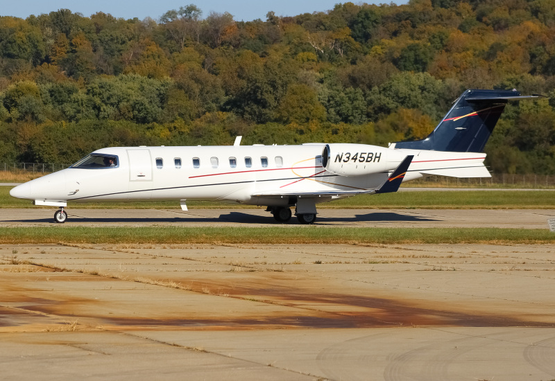 Photo of N345BH - PRIVATE  Learjet 45 at LUK on AeroXplorer Aviation Database