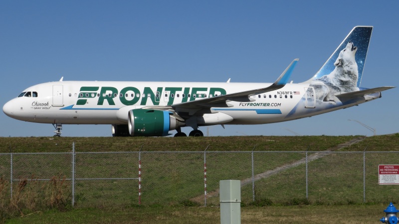 Photo of N369FR - Frontier Airlines Airbus A320NEO at MCO on AeroXplorer Aviation Database