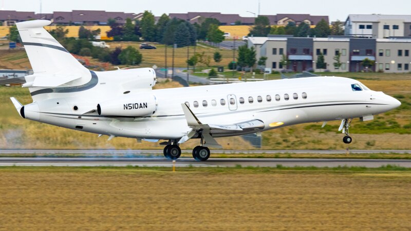 Photo of N510AN - PRIVATE Dassault Falcon 7X at FNL on AeroXplorer Aviation Database