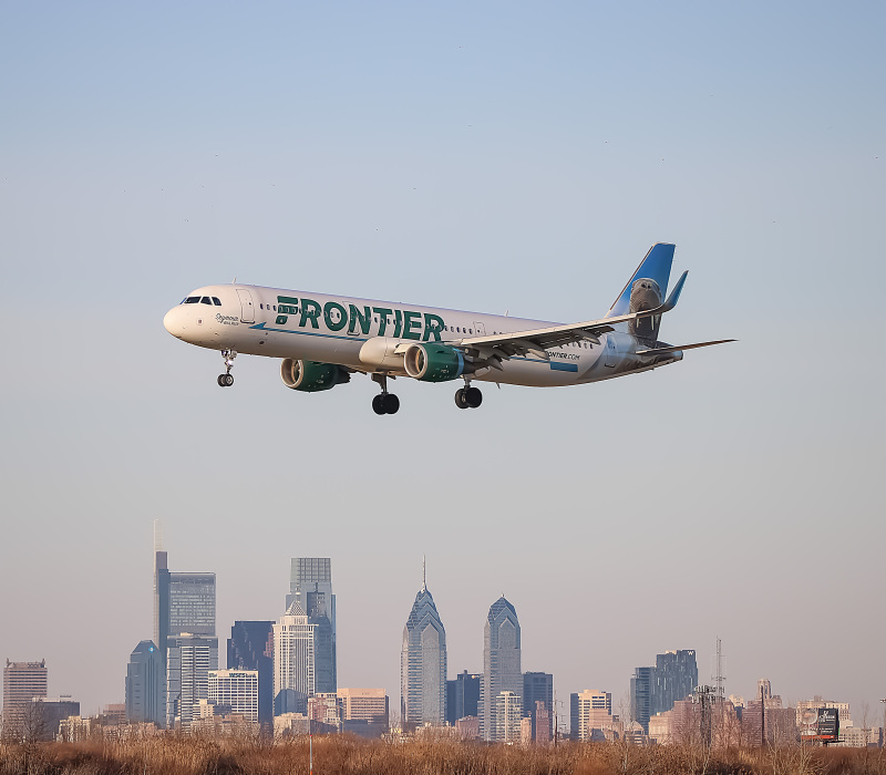 Photo of N716FR - Frontier Airlines Airbus A321-200 at PHL on AeroXplorer Aviation Database
