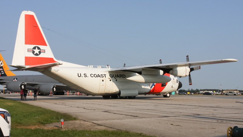 Photo of 1712 - USCG - United States Coast Guard Lockheed C-130H Hercules at YXU on AeroXplorer Aviation Database