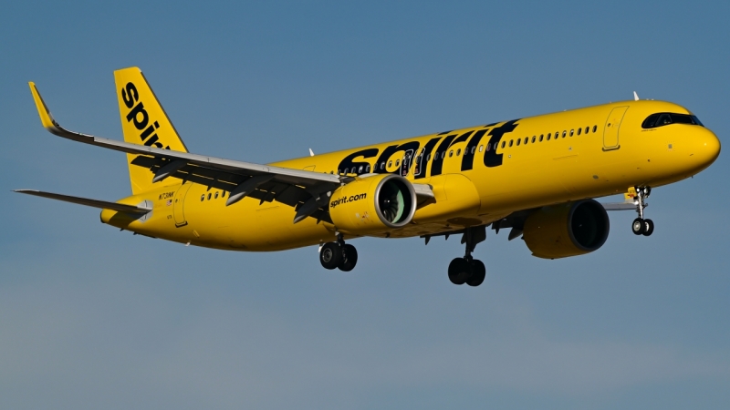 Photo of N731NK - Spirit Airlines Airbus A321NEO at KDFW on AeroXplorer Aviation Database