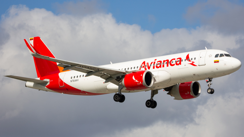 Photo of N764AV - Avianca Airbus A320NEO at MIA on AeroXplorer Aviation Database