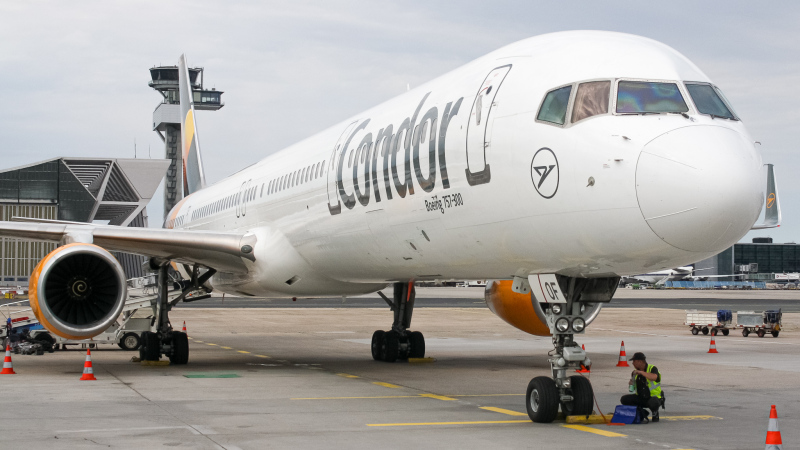 Photo of D-ABOF - Condor Boeing 757-300 at FRA on AeroXplorer Aviation Database