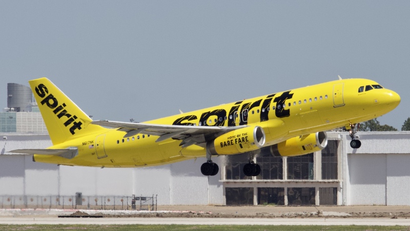 Photo of N617NK - Spirit Airlines Airbus A320 at IAH on AeroXplorer Aviation Database