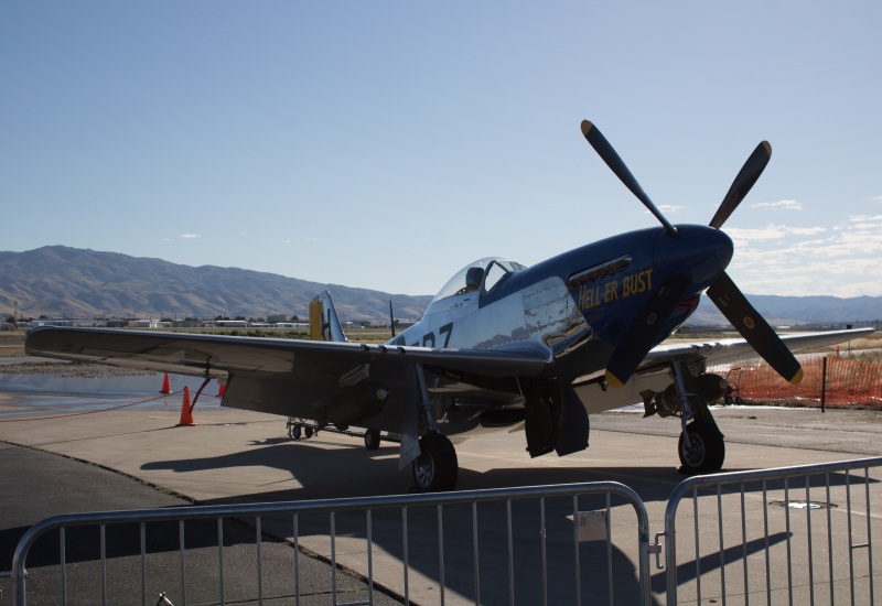 Photo of N755IT - PRIVATE North American P-51 Mustang at BOI on AeroXplorer Aviation Database