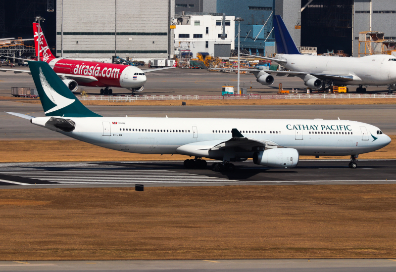 Photo of B-LAQ - Cathay Pacific Airbus A330-300 at HKG on AeroXplorer Aviation Database