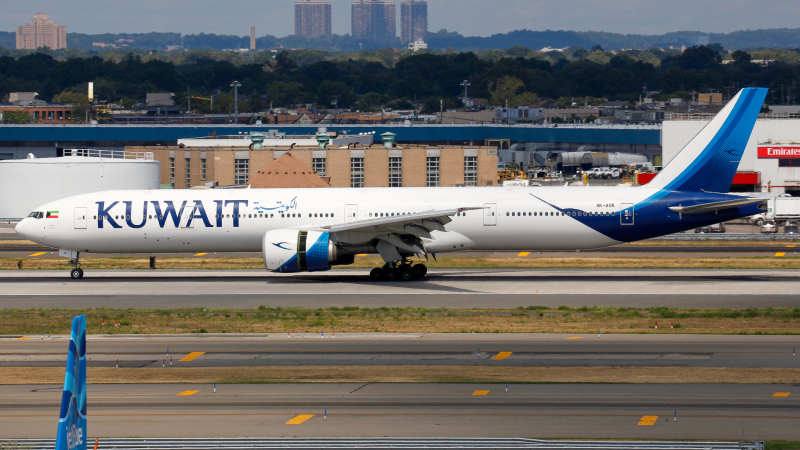 Photo of 9K-AOK - Kuwait Airways Boeing 777-300 at JFK on AeroXplorer Aviation Database