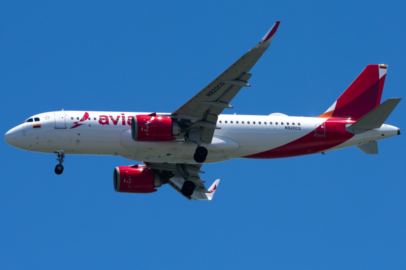 Photo of N920CG - Avianca Airbus A320NEO at SFO on AeroXplorer Aviation Database