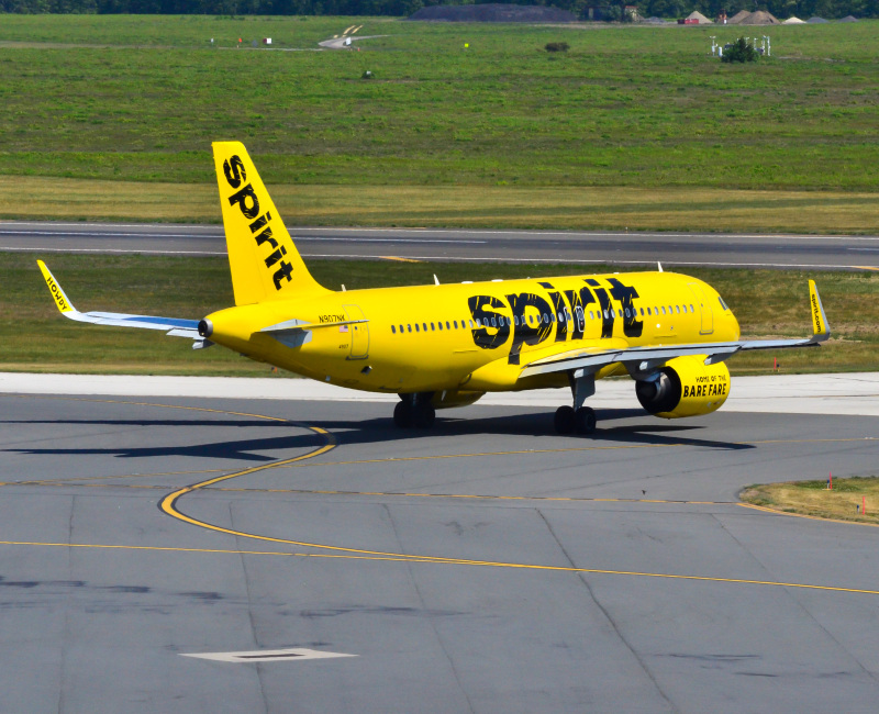 Photo of N907NK - Spirit Airlines Airbus A320NEO at ACY on AeroXplorer Aviation Database