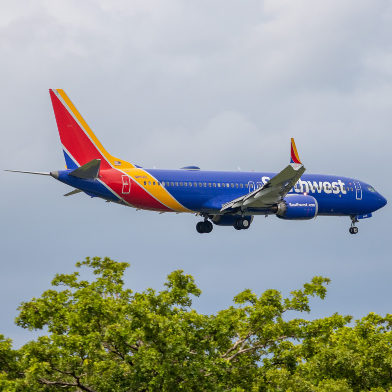 Photo of N8805L - Southwest Airlines Boeing 737 MAX 8 at MIA on AeroXplorer Aviation Database