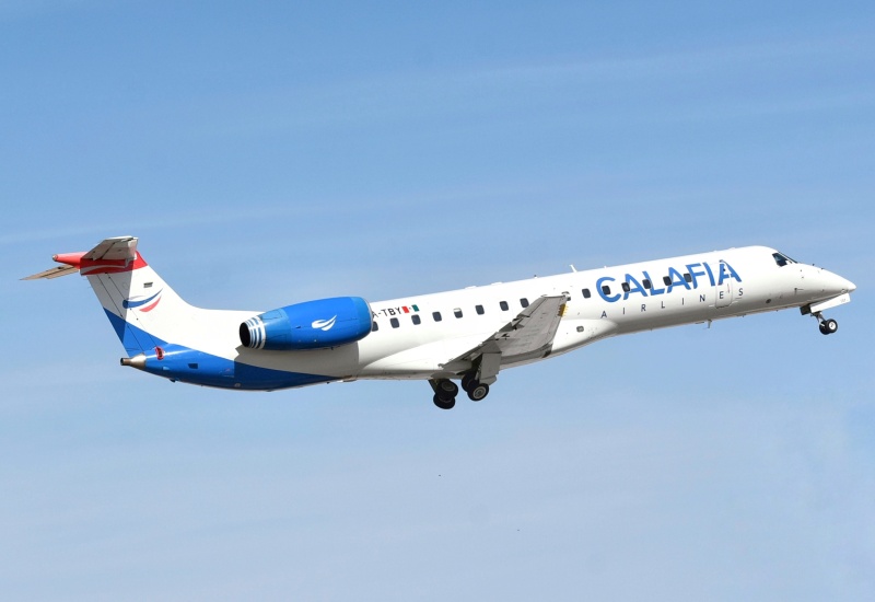 Photo of XA-TBY - Calafia Airlines Embrear E145 at CSL on AeroXplorer Aviation Database