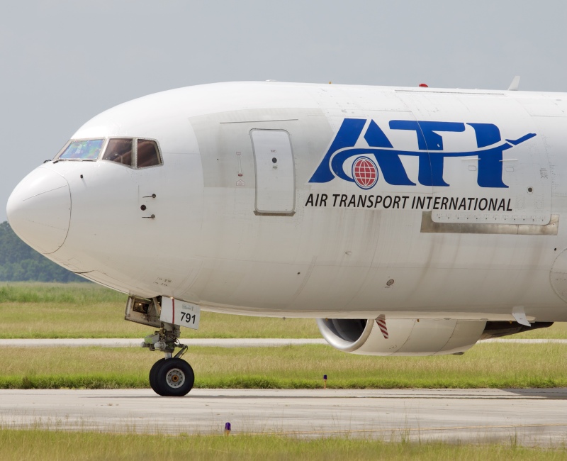 Photo of N791AX - Air Transport International Boeing 767-200F at IAH on AeroXplorer Aviation Database
