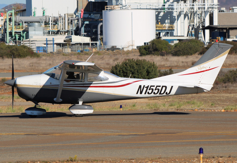 Photo of N155DJ - PRIVATE Cessna 182 Skylane at MYF on AeroXplorer Aviation Database