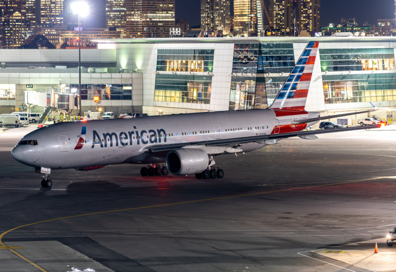 Photo of N797AN - American Airlines Boeing 777-200ER at BOS on AeroXplorer Aviation Database