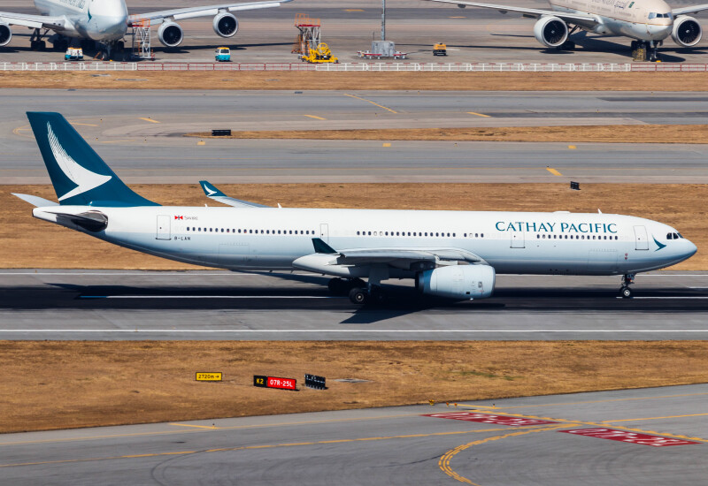 Photo of B-LAN - Cathay Pacific Airbus A330-300 at HKG on AeroXplorer Aviation Database