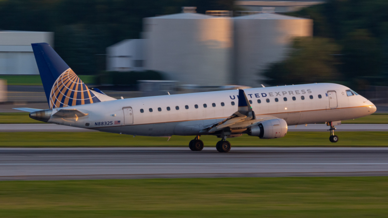 Photo of N88325 - Mesa Airlines Embraer E170 at CMH on AeroXplorer Aviation Database