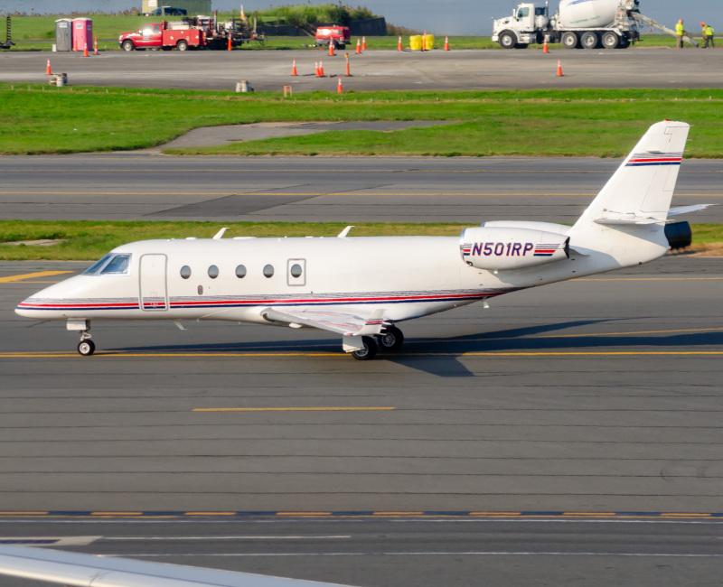 Photo of N501RP - PRIVATE Gulfstream g150 at BOS on AeroXplorer Aviation Database