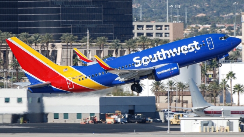 Photo of N257WN - Southwest Airlines Boeing 737-700 at KLAS on AeroXplorer Aviation Database