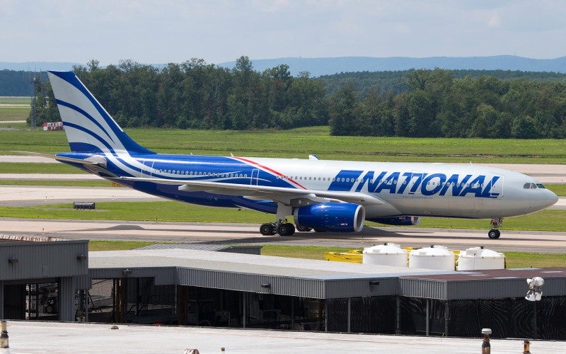 Photo of N819CA - National Airlines Airbus A330-200 at IAD on AeroXplorer Aviation Database