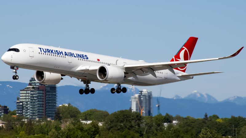 Photo of TC-LGB - Turkish Airlines Airbus A350-900 at YVR on AeroXplorer Aviation Database