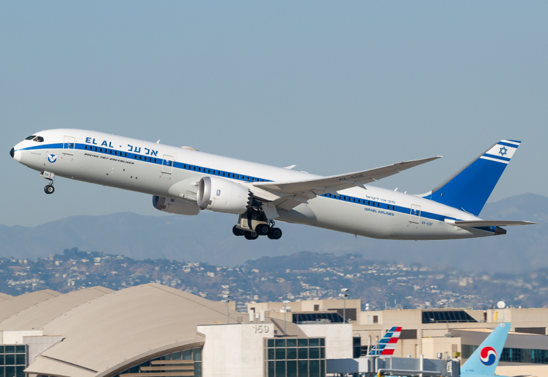Photo of 4X-EDF - EL AL Boeing 787-9 at LAX on AeroXplorer Aviation Database