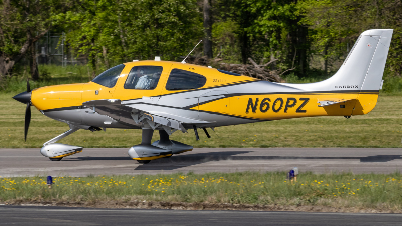 Photo of N60PZ - PRIVATE Cirrus SR-22 at CGS  on AeroXplorer Aviation Database