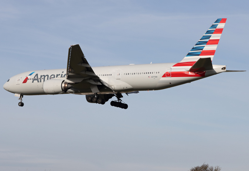Photo of N777AN - American Airlines Boeing 777-200ER at LHR on AeroXplorer Aviation Database