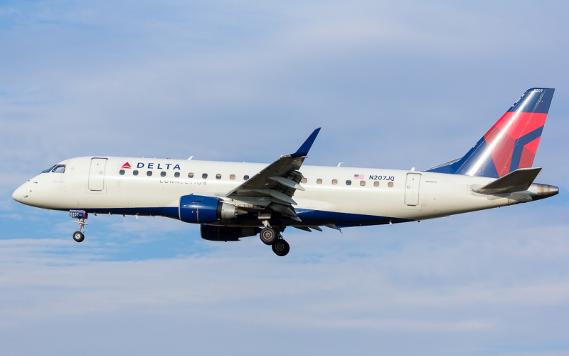 Photo of N207JQ - Delta Connection Embraer E175 at RIC on AeroXplorer Aviation Database