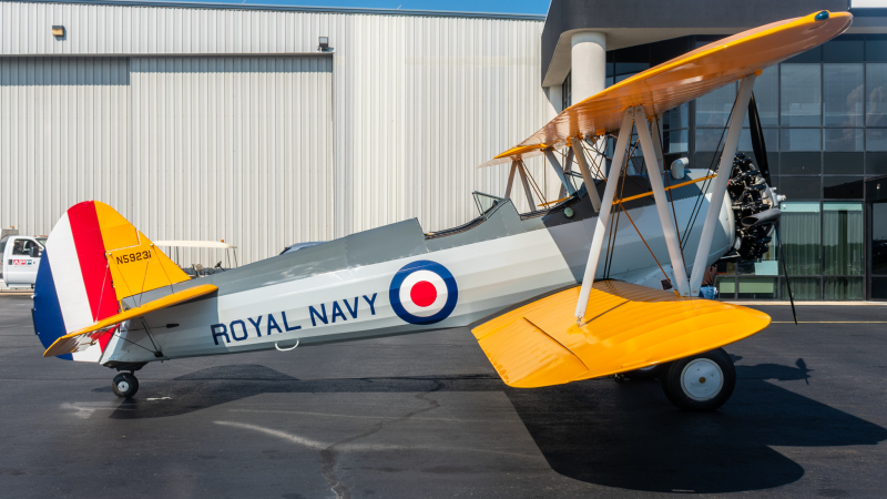 Photo of N59231 - PRIVATE Boeing-Stearman Model 75 at HEF on AeroXplorer Aviation Database