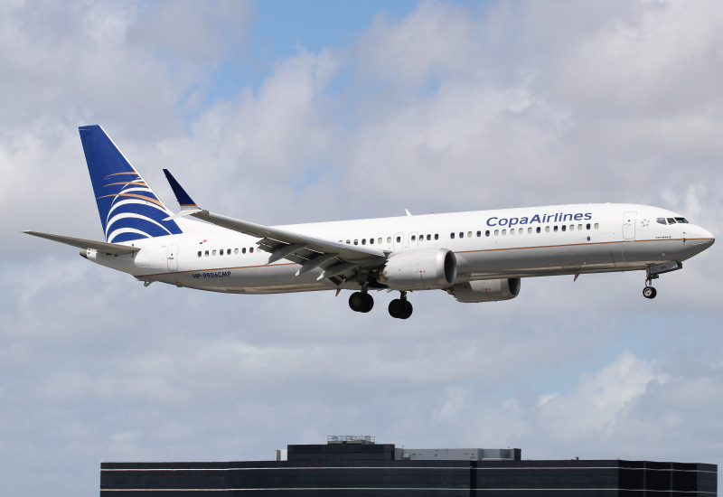 Photo of HP-9906CMP - Copa Airlines Boeing 737 MAX 9 at MIA on AeroXplorer Aviation Database