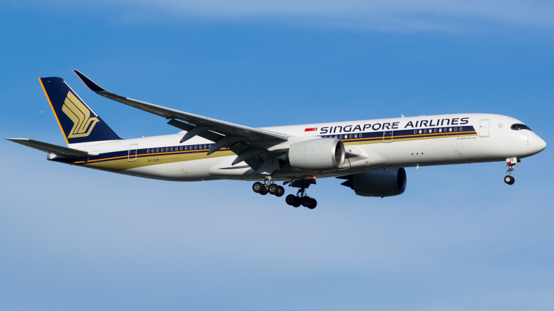Photo of 9V-SGB - Singapore Airlines Airbus A350-900 at JFK on AeroXplorer Aviation Database