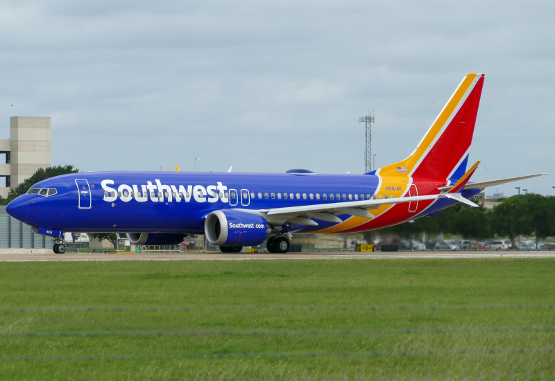 Photo of N8814K - Southwest Airlines Boeing 737 MAX 8 at AUS on AeroXplorer Aviation Database