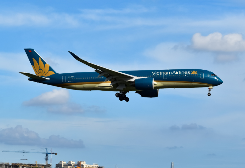 Photo of VN-A887 - Vietnam Airlines Airbus A350-900 at SGN on AeroXplorer Aviation Database