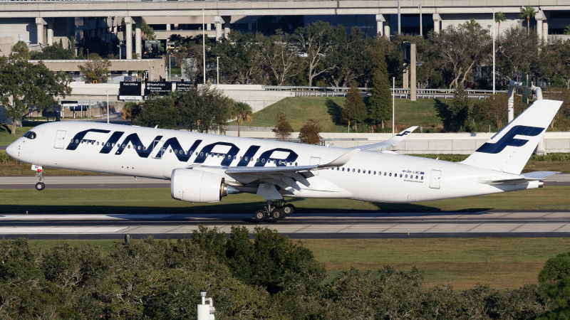 Photo of OH-LWG - Finnair Airbus A350-900 at TPA on AeroXplorer Aviation Database