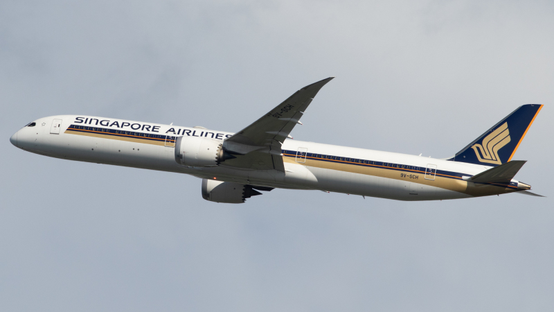 Photo of 9V-SCH - Singapore Airlines Boeing 787-10 at SIN on AeroXplorer Aviation Database