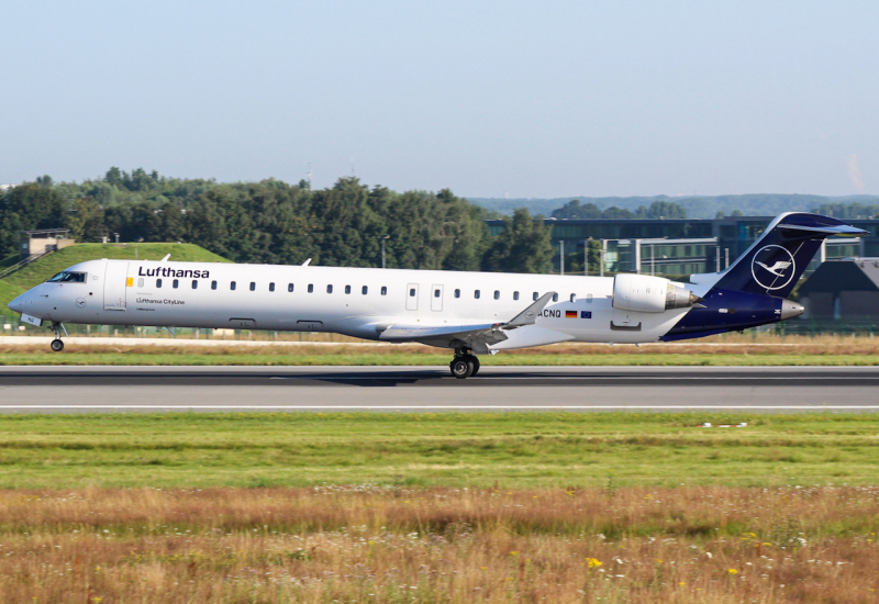Photo of D-ACNQ - Lufthansa Mitsubishi CRJ-900 at BRU on AeroXplorer Aviation Database
